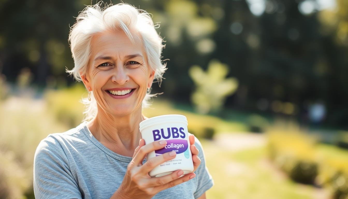 BUBS Collagen product with satisfied customer