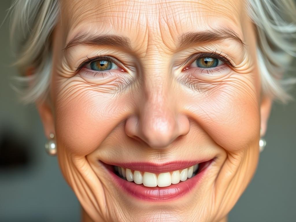 Satisfied Collagen Refresh user showing improved skin elasticity