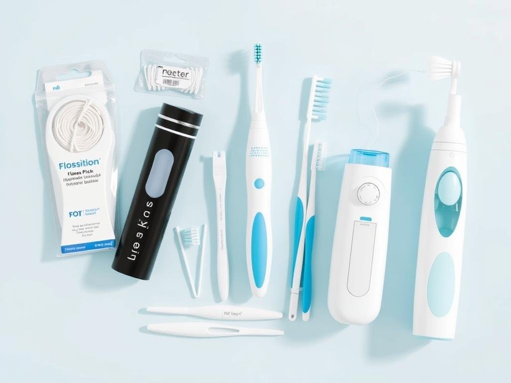 Various modern flossing systems for complete dental health
