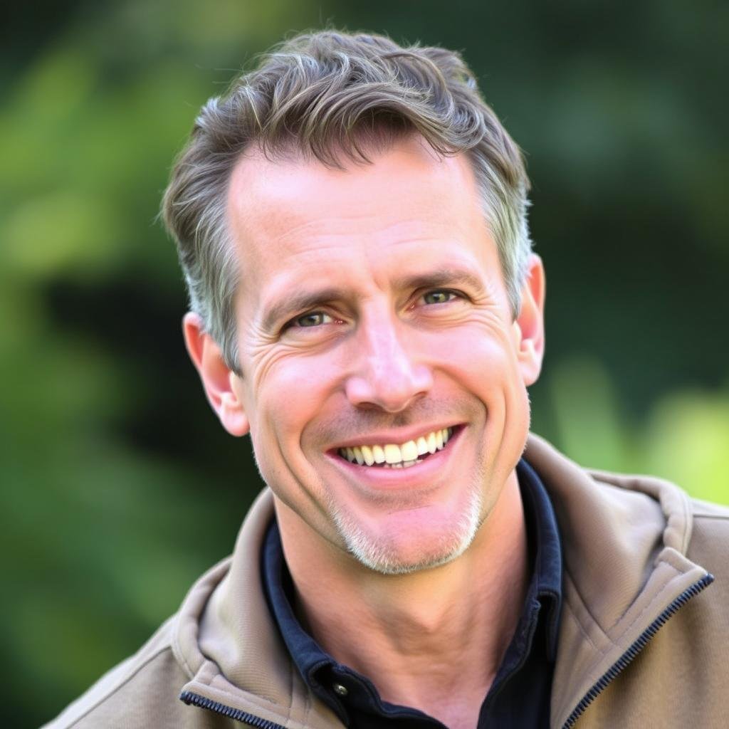 Portrait of David, a Natural Shilajit user sharing his experience with improved energy