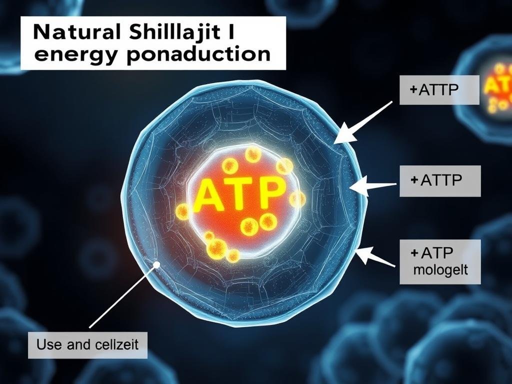 Cellular energy production enhanced by Natural Shilajit