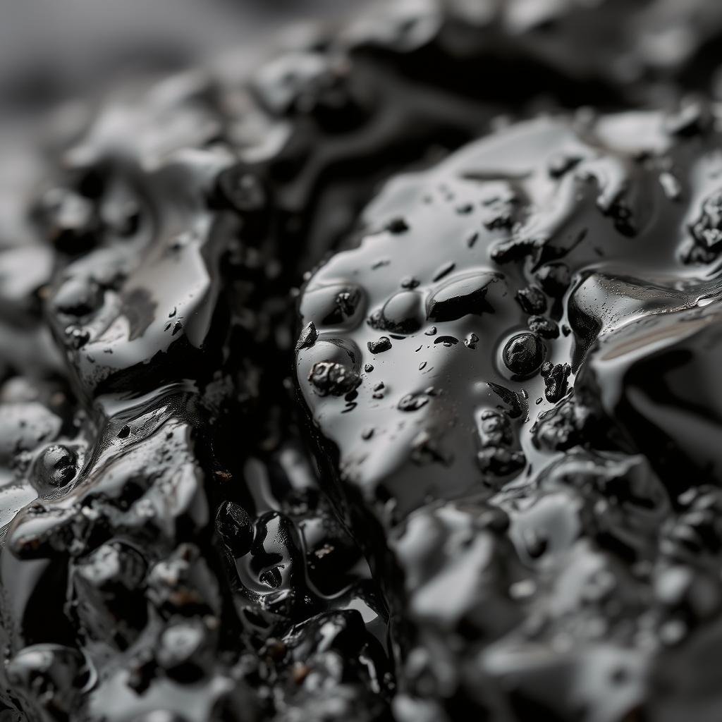 Pure Natural Shilajit resin showing its authentic appearance