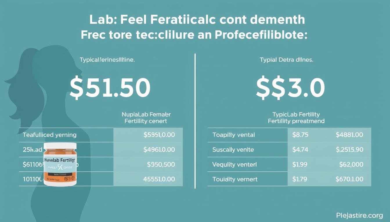 Cost comparison between NuviaLab and fertility treatments