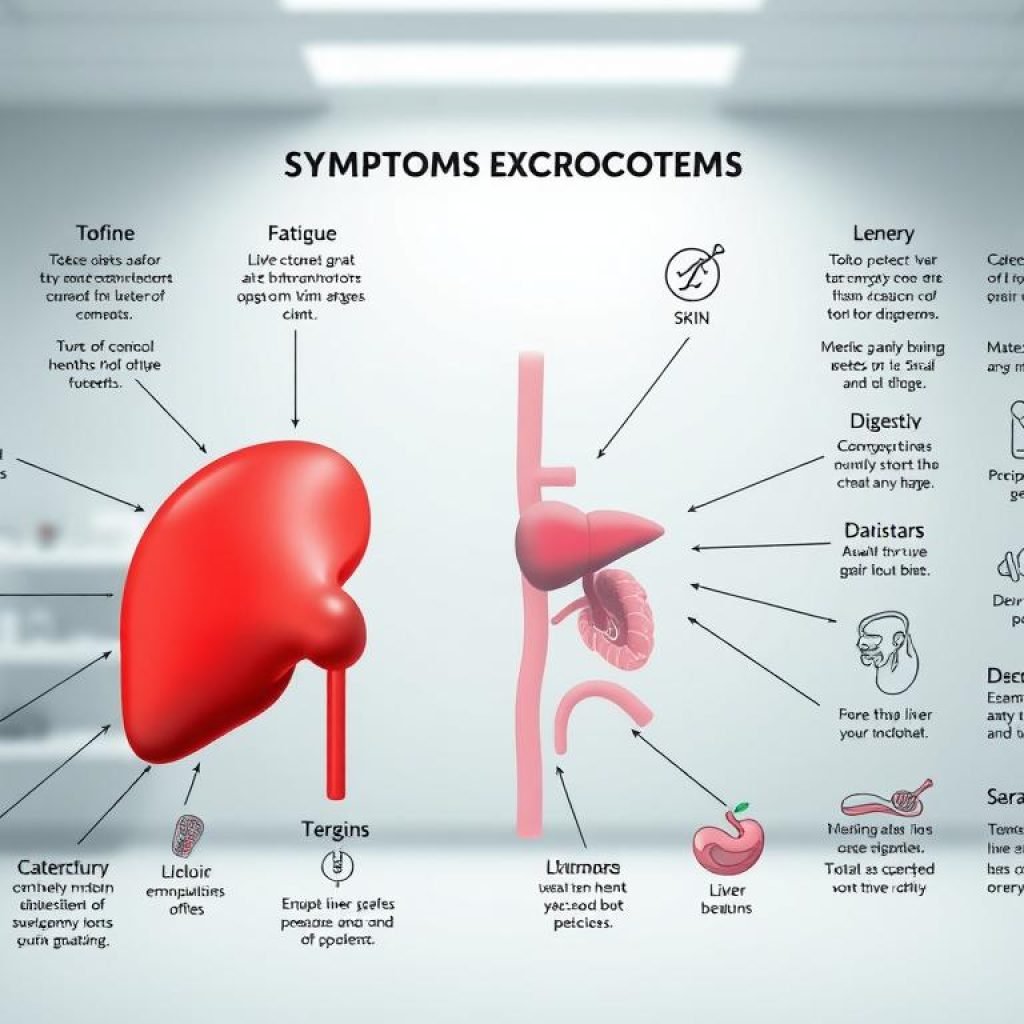 liver detox symptoms chart